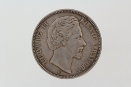5 MARK 1874 D - LUDWIG II (BAVARIA) 