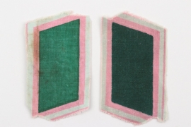 Wehrmacht Georgian Legion EM collar tabs