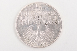 5 DEUTSCHE MARK 1952 - GERMANISCHES MUSEUM