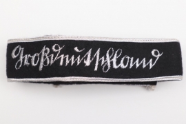 "Großdeutschland" officer's cuff title - Sütterlin script