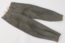 Third Reich - Heer Geb.Pio.Btl.54 mountain trousers