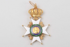 Saxe-Ernestine House Order, Commander's Cross