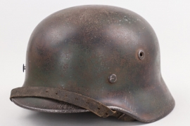 Wehrmacht M40 camo helmet - Q66