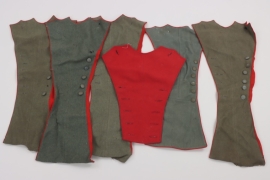 Uniform components for a field grey "Ulanka"