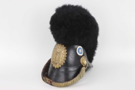 Bavaria M1845 helmet (Raupenhelm) for a reserve NCO