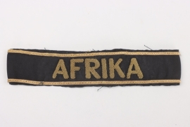 Kriegsmarine cufftitle "AFRIKA" - officer