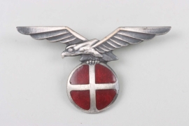 Norwegian officer's visore cap eagle