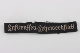 HJ cuff title "Luftwaffen-Lehrwerkstatt" (technical vocational training)