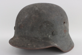 Heer M35 helmet with sand paint - SE64