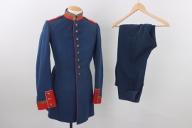 Bavaria - Tunic and trousers for a Staff Sergeant  from the 1st Infantry Regiment  "König"