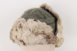 Wehrmacht winter fur cap