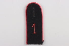 Heer shoulder strap for EM of Panzer Regiment 1