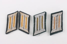 Heer Collar tabs - 3 Pairs for Officers of Kavallerie or Aufklärungstruppe