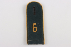 Heer shoulder strap for EM of Kavallerie Regiment 6