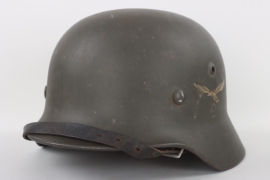 Luftwaffe green Single Decal M35 helmet field division - Q64