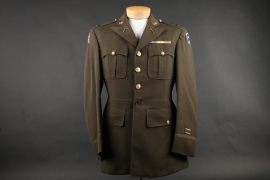 USA - WWII Officers Jacket Alaska Defense 1945