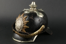 Mecklenburg - Ensign Spike helmet Dragoner Rgt. 18