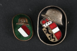 Austria - 2x Heimwehr Membership Badge, 2nd Type