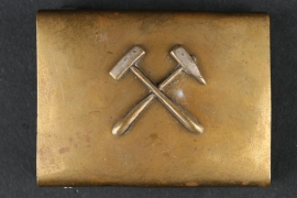 Bergbau buckle (with hammer & pick) (officials)