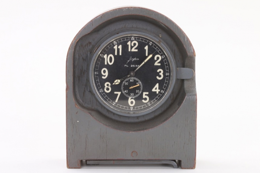 Luftwaffe communication room clock "J 30 D" - Junghans
