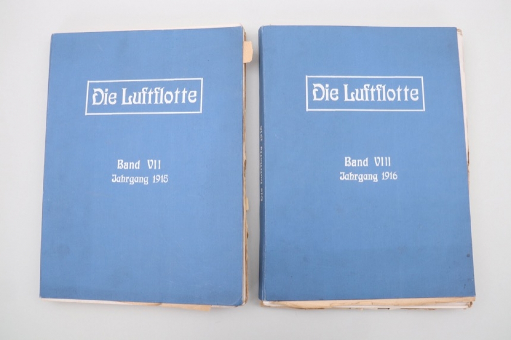 WW1 lot of "DIE LUFTFLOTTE" magazines