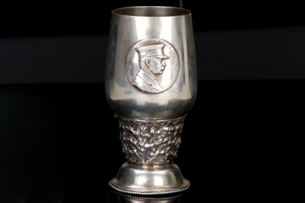 1924 Zeppelin LZ 126 commomorative cup - 800 silver