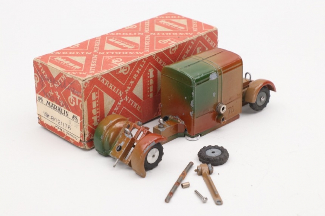 Märklin - Military camouflage truck trailer & box