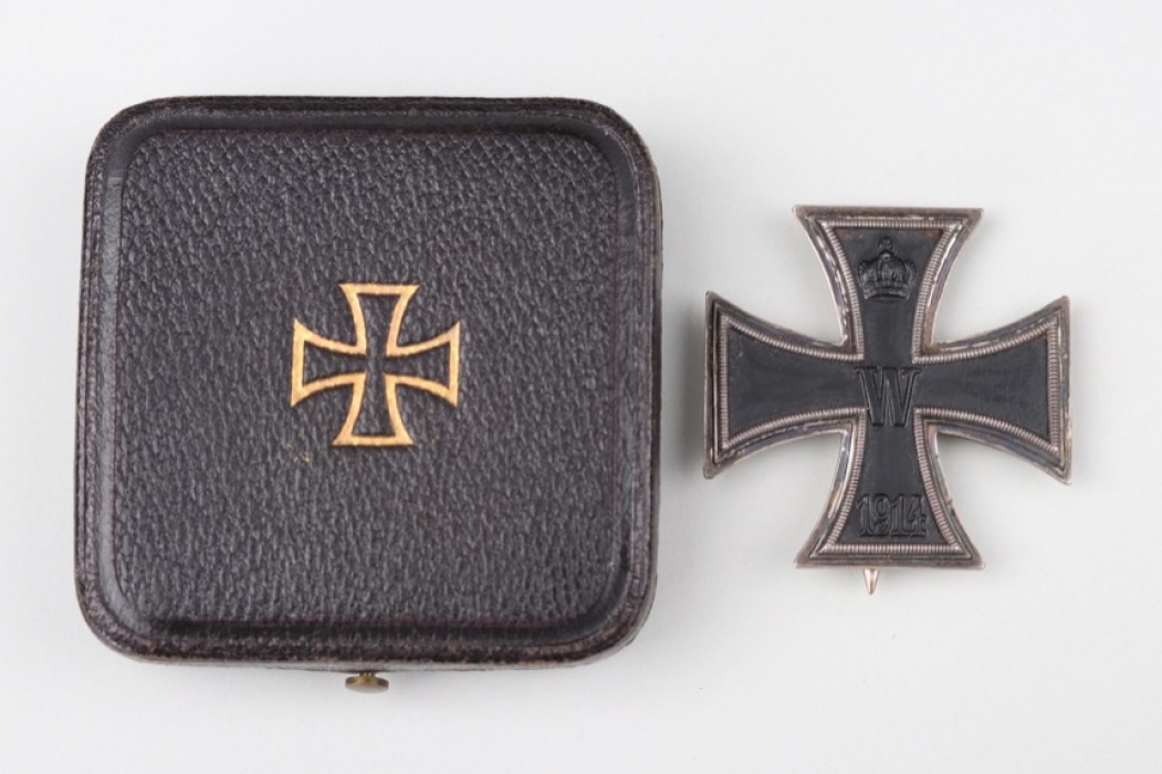 1914 Iron Cross 1st Class in case - 800 & CD