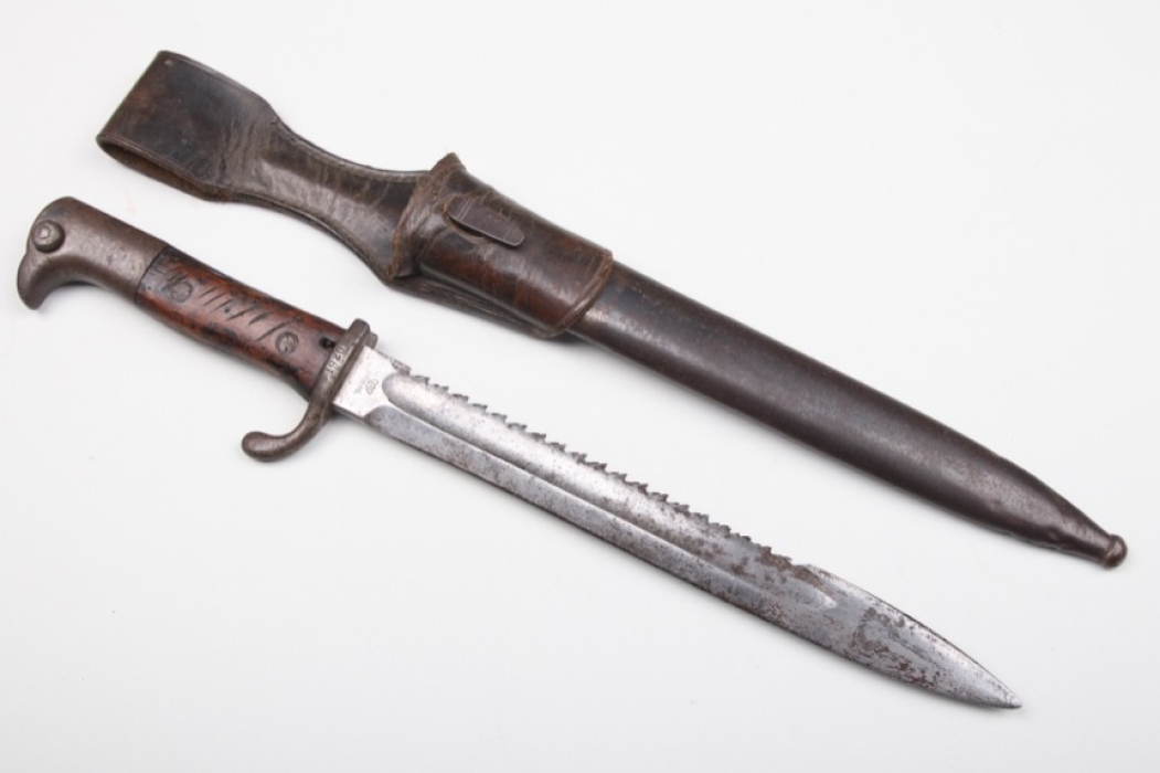 ratisbon's | Prussia/Reichswehr - bayonet 98 with sawback blade ...