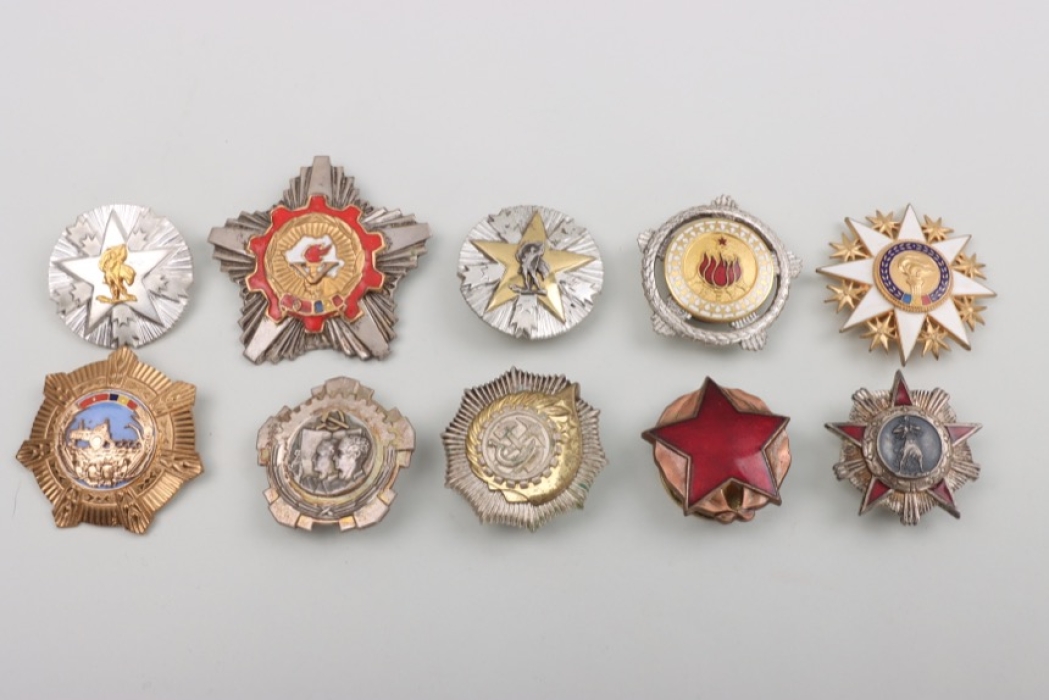 Romania - lot of medals & decorations