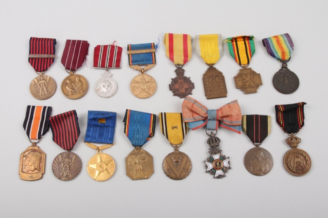 Belgium - lot of medals & decorations