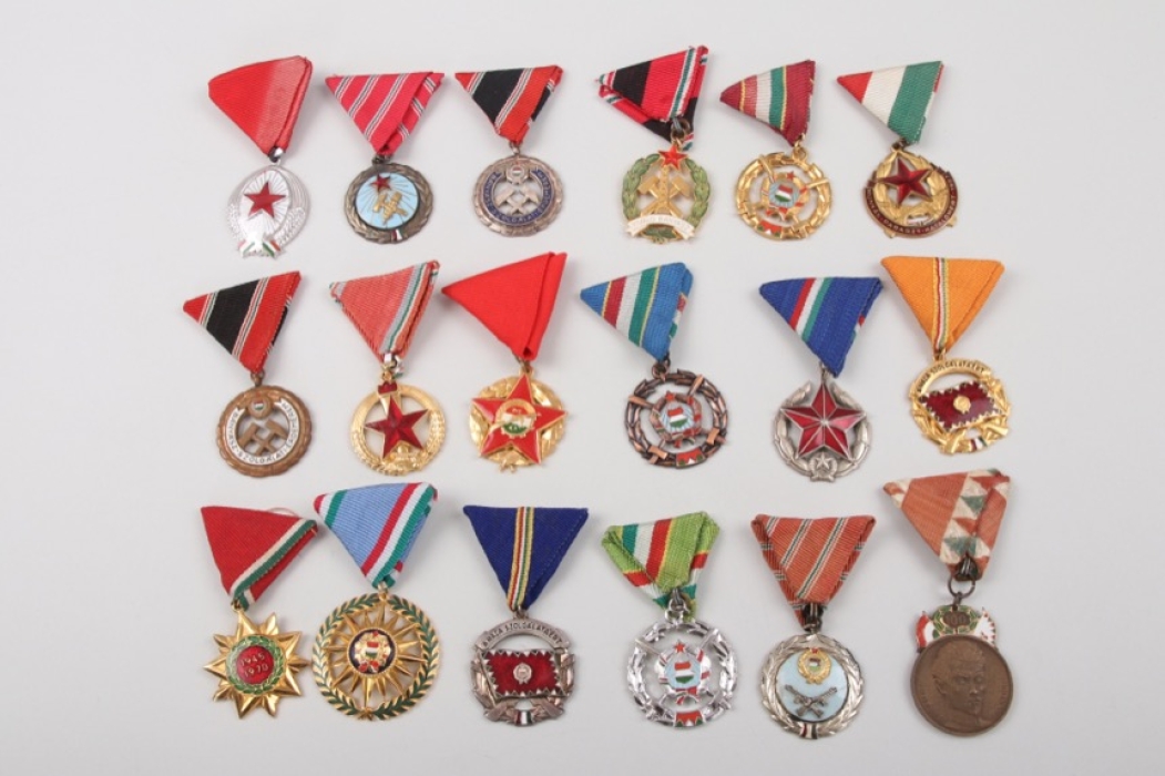 Hungary - Lot of Medals & decorations