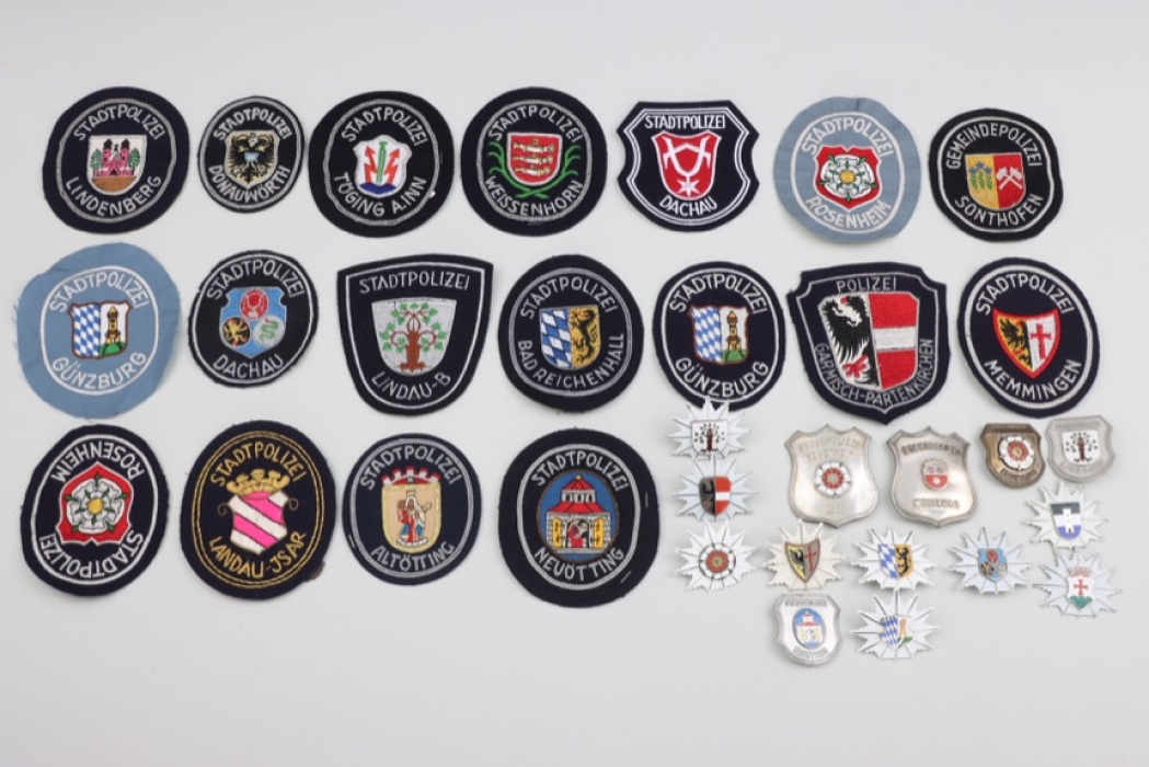 Federal republic of germany - Lot of police badges