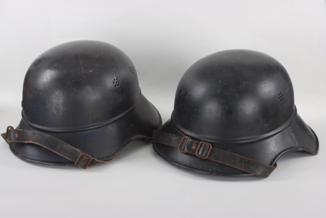 2x Luftschutz M38 helmet (gladiator)