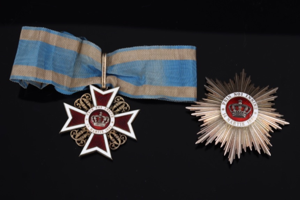 ratisbon's | Romania - Order of the Romanian Crown Grand Commander Set ...