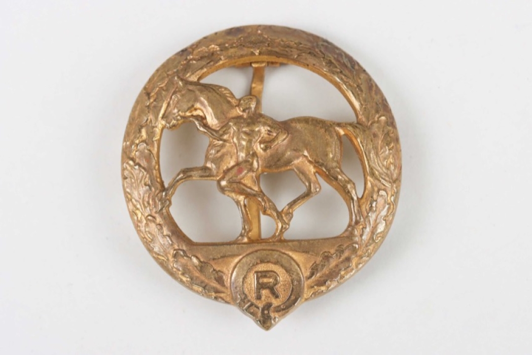 German Badge for the Care of Horses in Gold