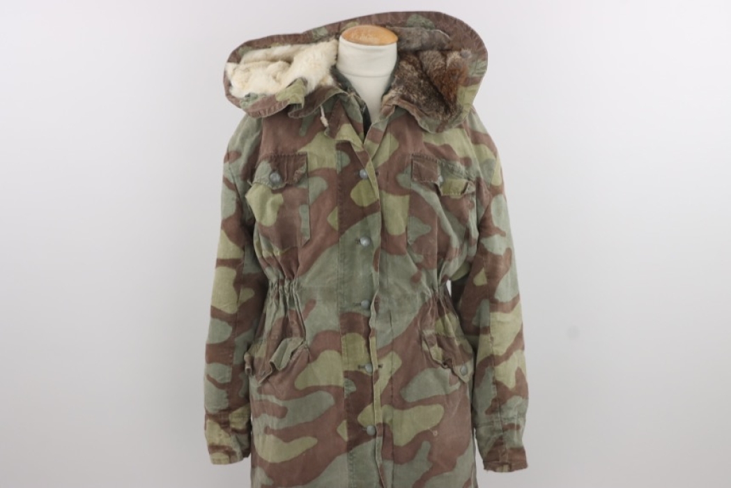 Waffen-SS winter parka ("Charkow Parka") with Rabbit fur