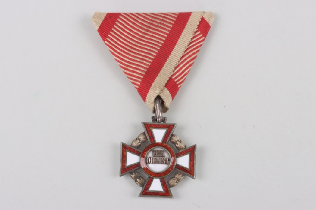 Austria Military Cross of Merit III.class with war decoration