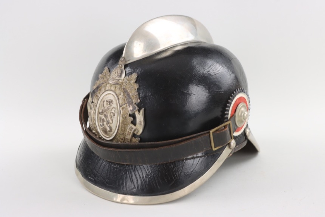 Hessia - Fire brigade helmet from leather