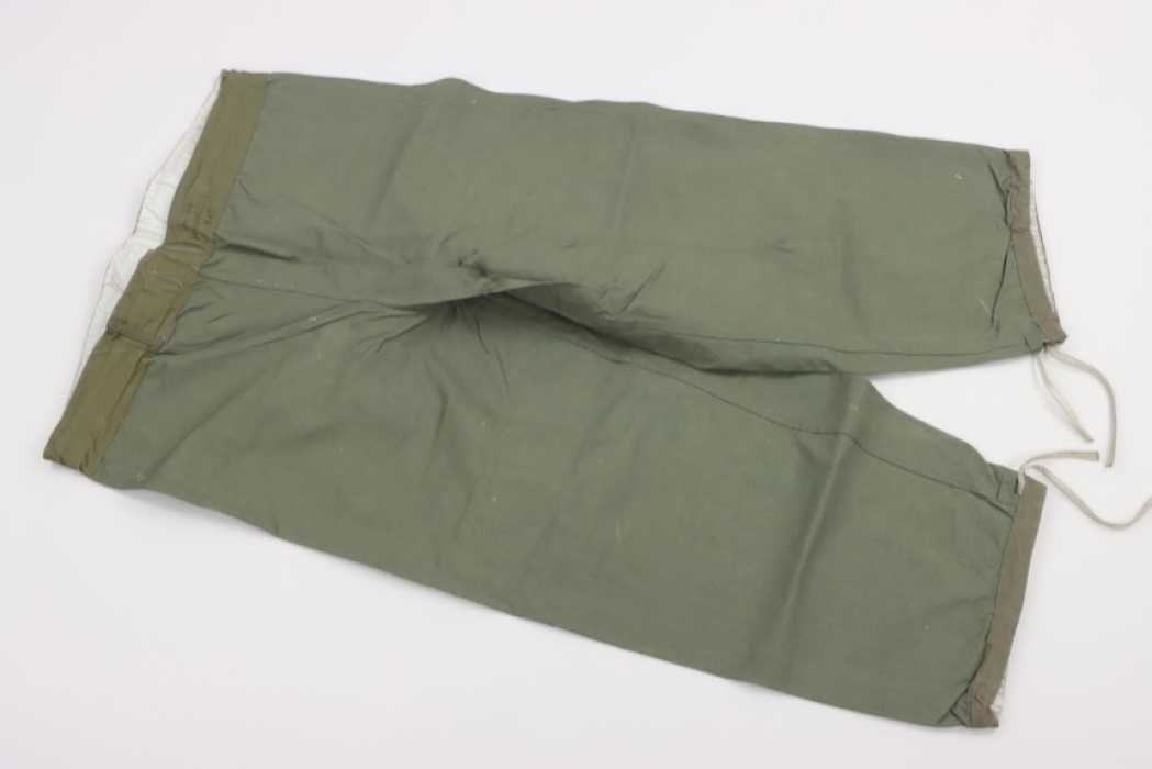 Gebirgsjäger winter reversible to white windhose, « RBNr / 1943 »