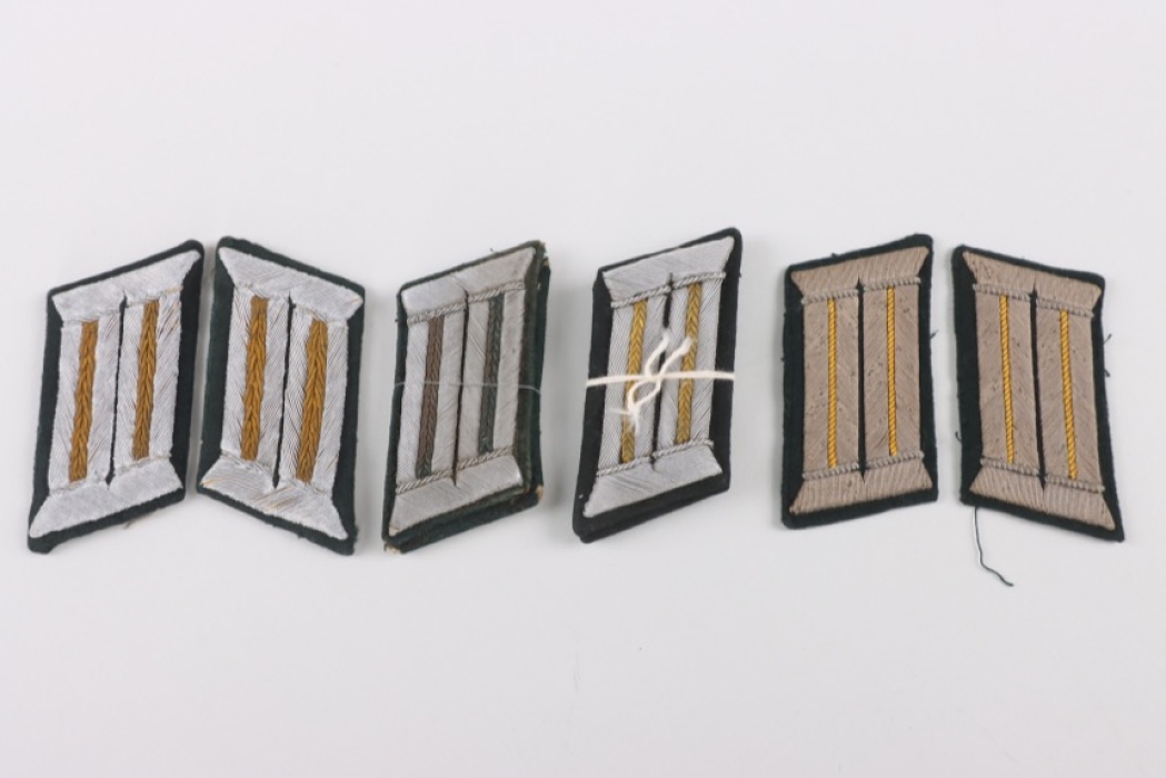 Heer Collar tabs - 4 Pairs for Officers of Kavallerie or Aufklärungstruppe