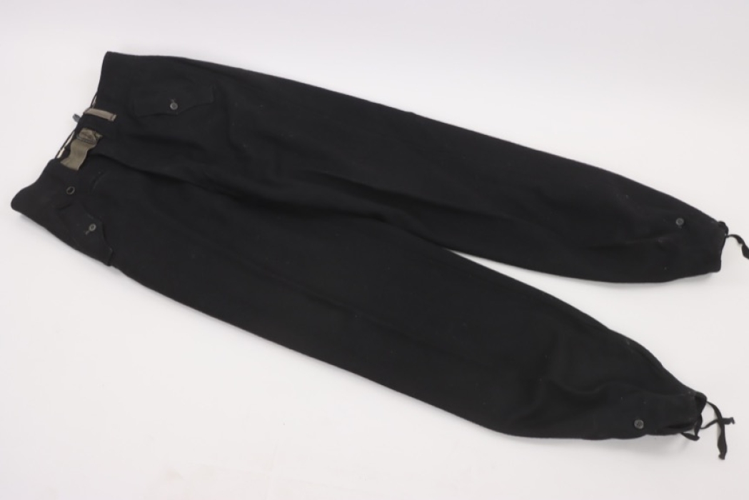 Heer black Panzer trousers - E.44