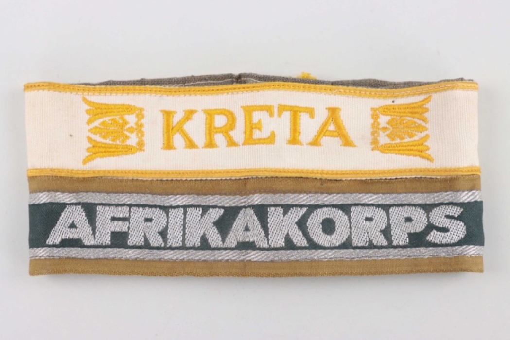 Cuffband "KRETA" and AFRIKAKORPS