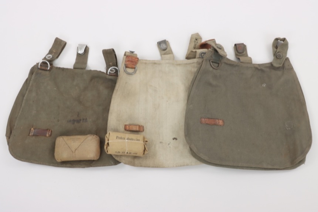 3x M1914 bread bag plus 2x bandage pack