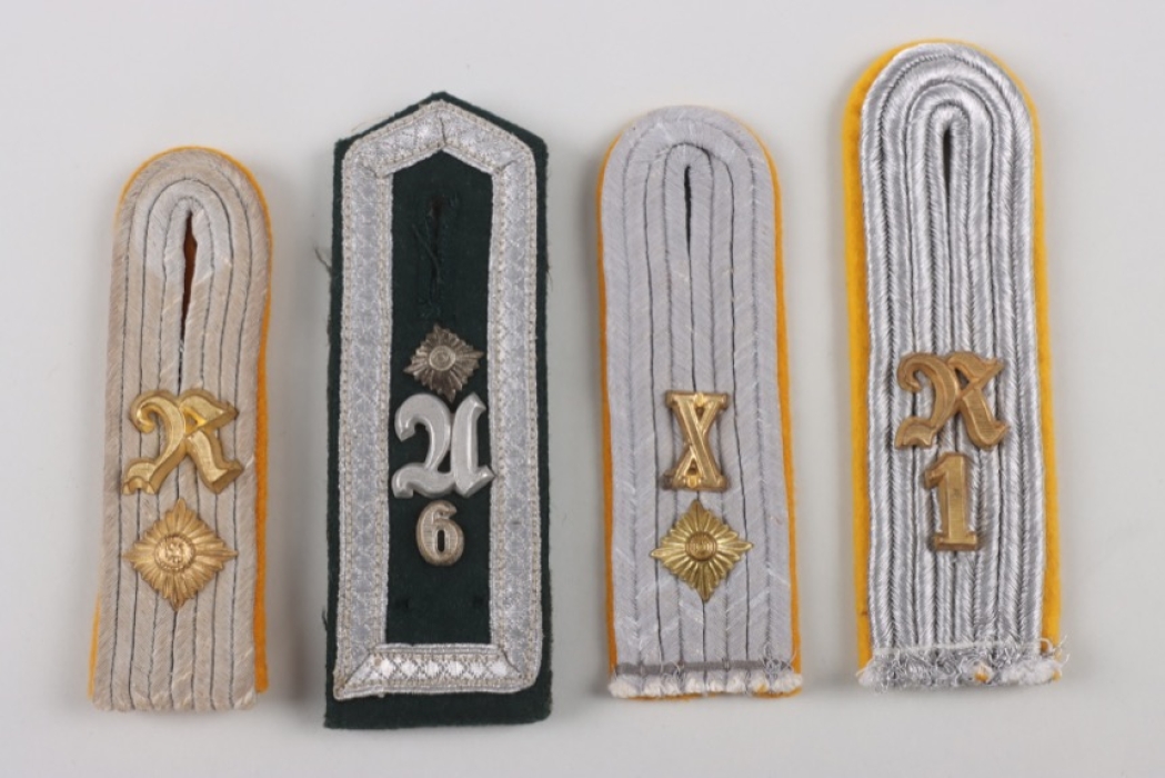 Heer grouping Shoulder boards for Aufklärungstruppe and Kradschützen