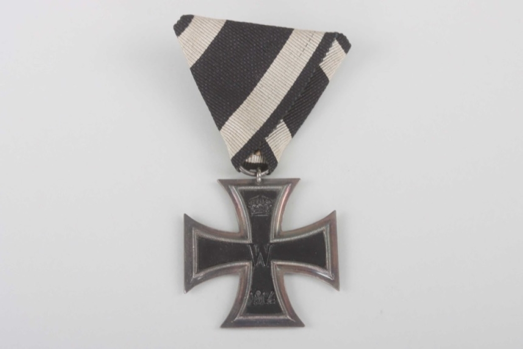 1914 Iron Cross 2nd Class Austrian style ribbon