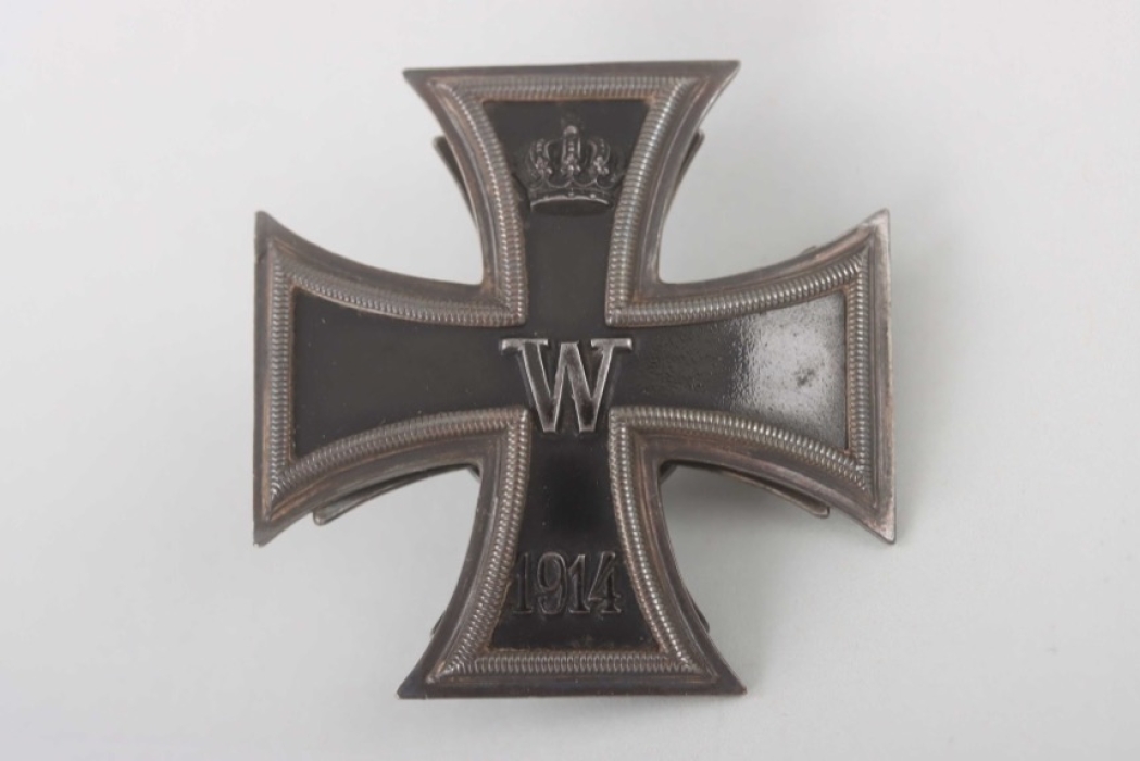 1914 Iron Cross 1st Class by Paul Meybauer, cross screwback! "900"