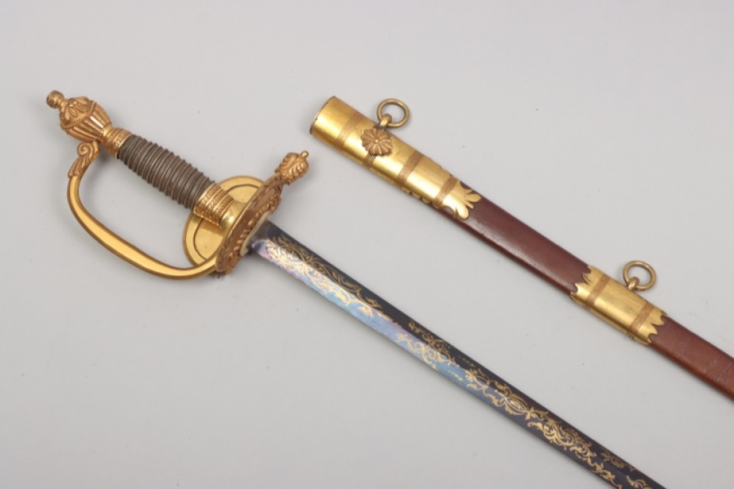 France – engraved Sword, circa 1790