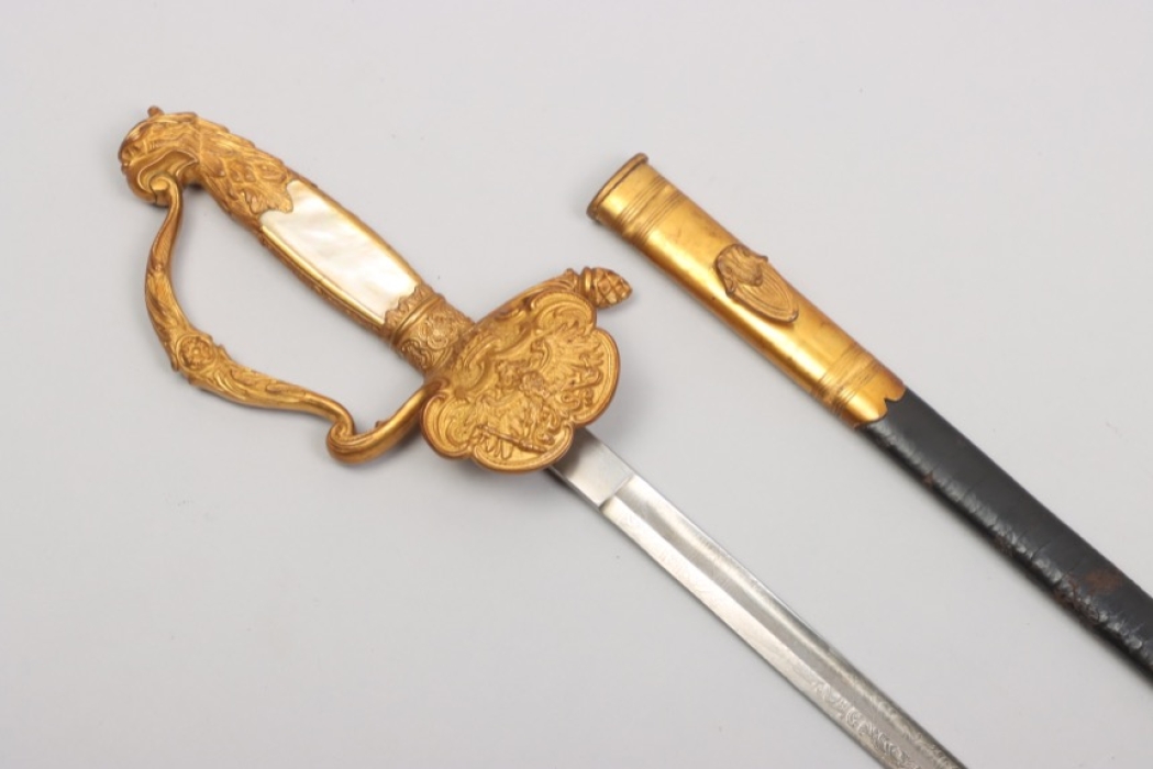 Prussia – Diplomat's Sword with Mother-of-Pearl Grip