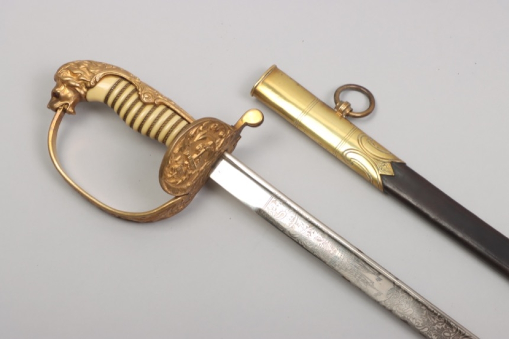 German Empire – Imperial Navy Officer's Saber, Hörster